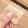100PCS PET Plastic Adhesive Hang Tabs Self-Adhesive Retail Packaging Hook  Home Organization