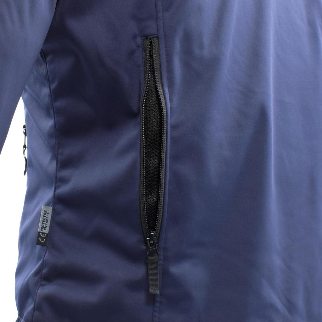 KOMINE High Protection Softshell System Parka Set for XL JK-6235 Motorcycles, Navy, (07-6235)