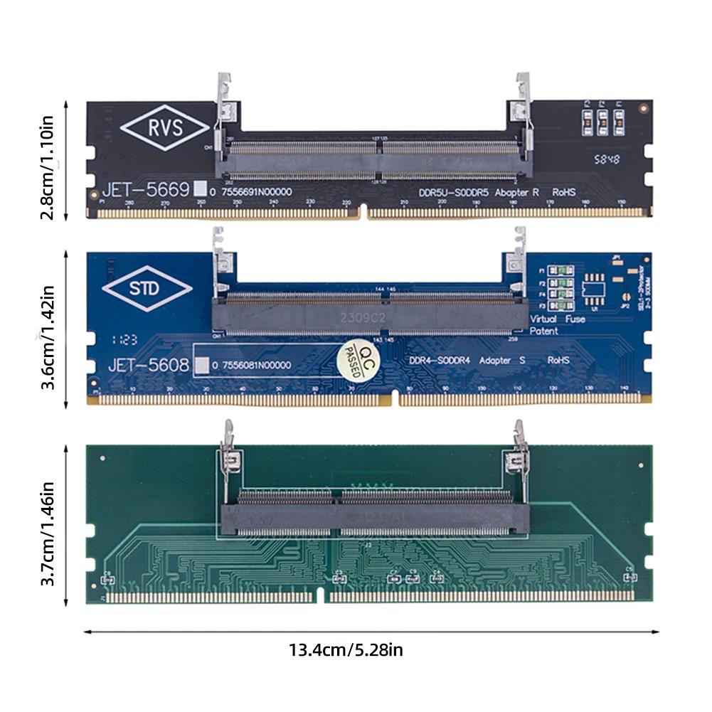 Laptop To Desktop Memory Adapter Card DDR3 DDR4 DDR5 SO-DIMM To PC DIMM Card Memory Adapter Memory Stick