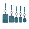 Genuine Leather Key Holder Bank Card Pocket Mini Bus Card Key Pouch Slim Housekeeper Key Access Card Protecter Cover