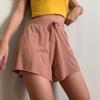 Cycling Sports Shorts Women Fitness Running Gym Yoga Shorts Anti Exposure Elastic Shorts Sportswear Elastic Waist