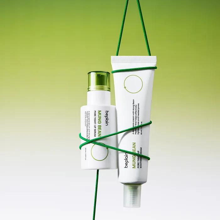 [SET] Green bean pore tightening 2-piece set (serum 30ml + soothing cream 60ml)