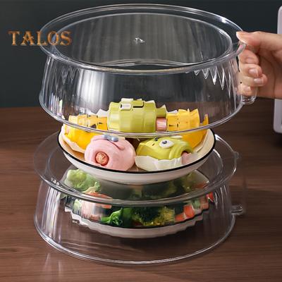 Κάλυμμα για πιτσιλίσματα φούρνου μικροκυμάτων για φαγητό 9,4 ιντσών Κάλυμμα πιάτου φούρνου μικροκυμάτων για φαγητό με λαβή εύκολης λαβής Αντιπιτσιλίσματος Καπάκι Χωρίς BPA Κάλυμμα φούρνου μικροκυμάτων για τους περισσότερους