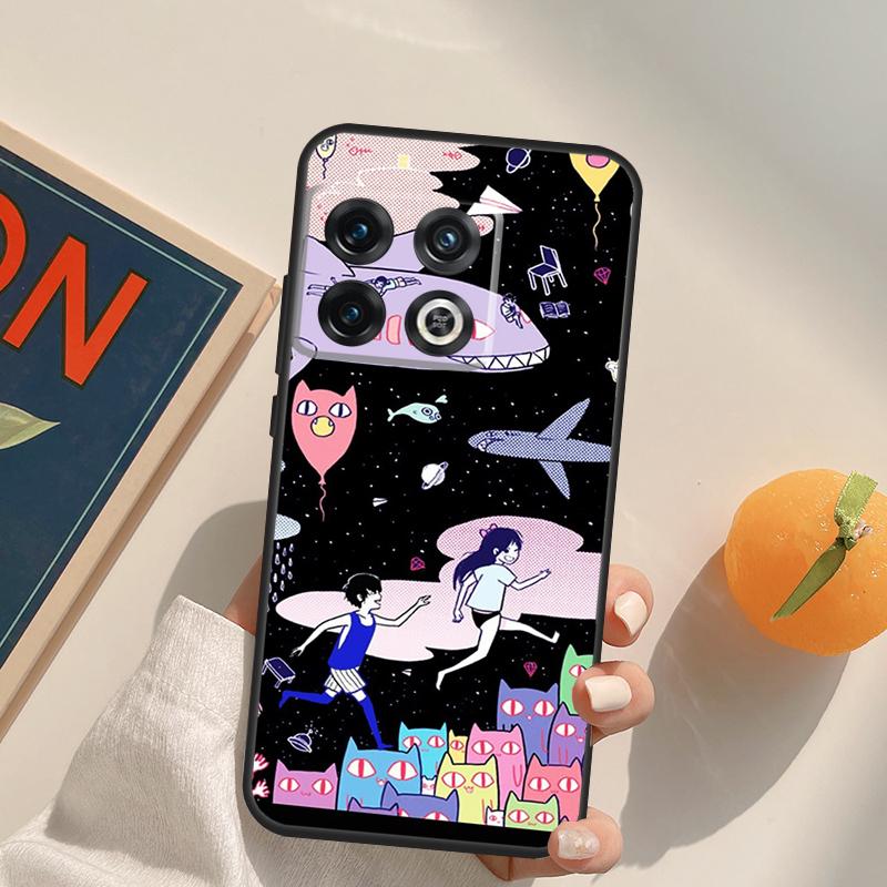 Omori Game Case For OnePlus 11 10 9 8 Pro 8T 9R 10T 9RT Ace Nord 2 2T CE N10 N100 N20 N200 Back Cover