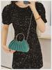 Elegant Pleated Evening Clutch for Women