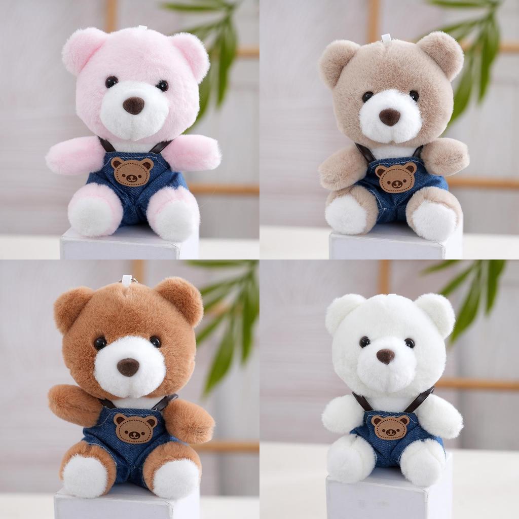 Plush Teddy Bear Keychain Pendant For Women And Men With Pp Cotton Filling