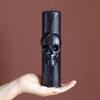 1PC Black Skull Aroma Candle Decor Candle Gothic Horror Scented Candle Macabre Skeleton Wax Melt