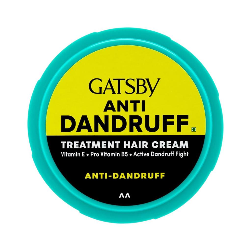 Gatsby Haarcreme für normales Haarstyling und Schuppenkontrolle mit Vitamin E und B5 250g – Nicht klebriger Zitrusduft