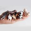 Mini Animal Model Set - Rooster, Duck, Goose, Pig, Rabbit, Dog, Horse, Sheep, Donkey, Cat, Alpaca Toys