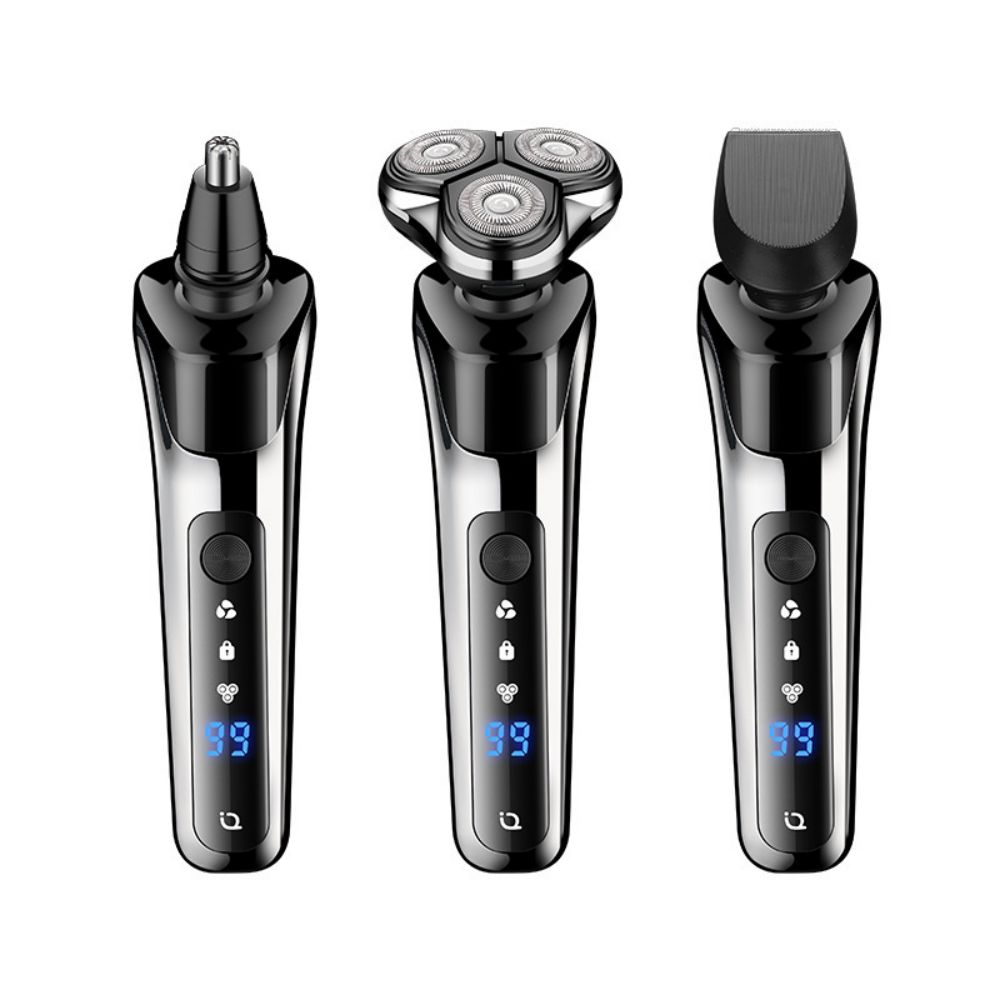 Electric Razor Usb Charger And Plug-In 3-In-1 Men'S Razor Set Electric Razor Usb Charger And Plug-In 3-In-1 Men'S Razor Set