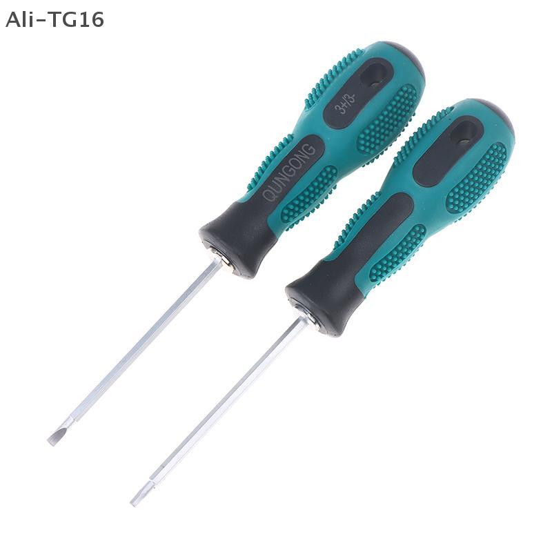 Dual Use Slotted Flat Cross Screwdriver Magnetic Tip Anti-slip Handle Screwdriver Installation Disassembly Repair Hand Tool