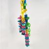 Colorful Parrot Cage Chew Toys Pet Bird Conure Swing Scratcher Bites Toy