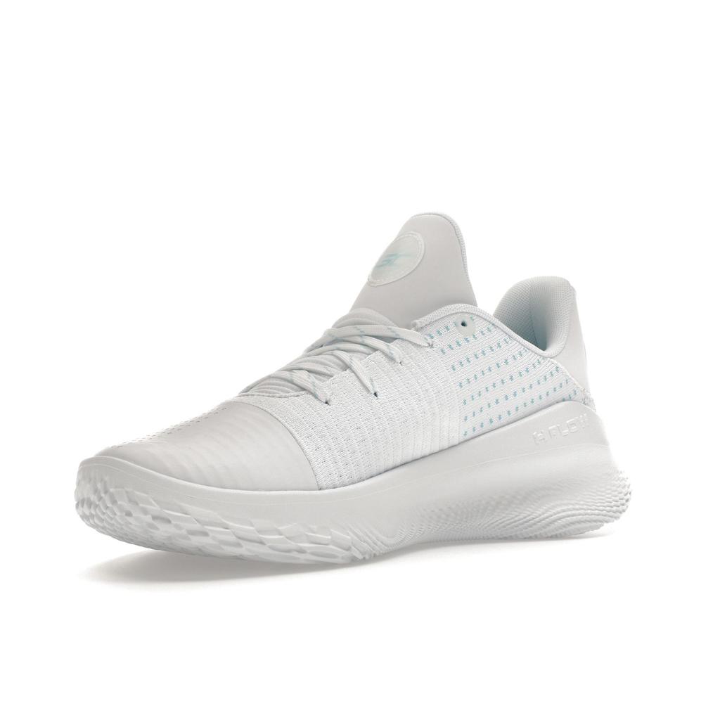 Under Armour Curry 4 Low FloTro April Showers Unisex Sneakers White Blue 3026620-100