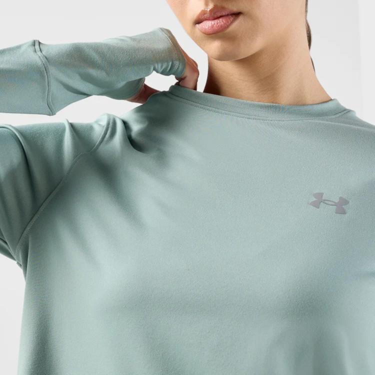 Women's T-Shirt Under Armour Launch Regular T Shirt Women's Light Green