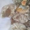 [USED] Antique Steiff teddy bear, stuffed bear, Steiff