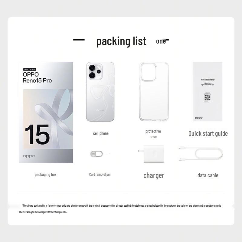 OPPO Reno15 Pro 5G AI Camera Smartphone (CN version)