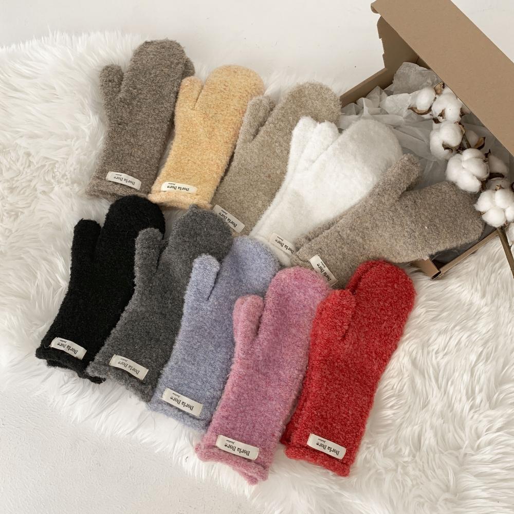 

Brucity [не объемные толстые] чешуйки Mix Poggle Patch Простые зимние перчатки с ручными рукавами 10 цветов