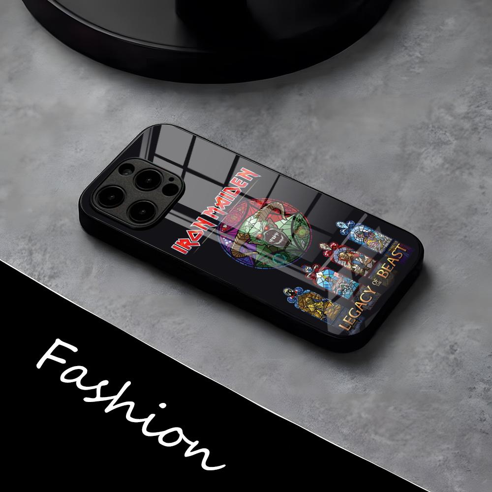 R-Run-To-The-H-Hills-Iron-M-MaidenES Phone Case For IPhone 17 Pro Max 16 15 14 Pro Max 13 11 X Xs Xr 8 7Plus Glass Cover