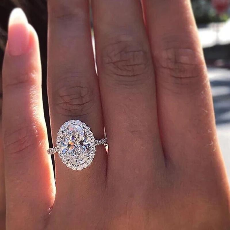 

CAOSHI Classic Women Wedding Rings Geometric Cubic Zircon Dazzling Copper Color Anniversary Accessories Fashion Eternity Zircon 6