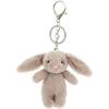[Qiubaoll] Cute Mini Rabbit Keychain, Stuffed Rabbit, Fluffy Bag Charm, Bag Decoration, Stylish Birthday Present, Gift