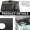 For Jeep Snap-fit Car Sun Visor Tissue Box Storage Accessories Cherokee Wrangler JK Gladiator Compass Renegade Patriot AKN1