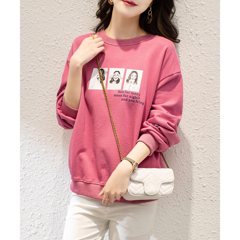 Firstview Women's Casual Long-Sleeve Sweatshirt