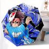 1pc Automotive Umbrella with Demon Slayer Design - Portable Folding Design, 8-Bone Iron Frame, Outdoor, Ideal Gift for Fans, Travelers, Daily Use