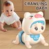 Baby Spielzeug Krabbeln Lernen Anleitung Kopf Hoch Übung Training Puzzle Früherziehung Krabbelndes Baby Ton Licht Musik