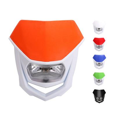 Uniwersalna owiewka reflektora 12V Motocross Enduro Rower terenowy Reflektor Lampa Światło