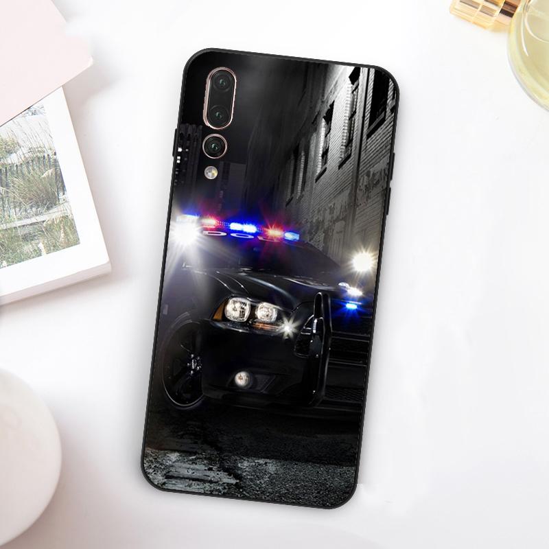 

Police Cars Light At Night For Huawei Nova 5T 9 10 SE 7i 8i 11i 12i Y73 Y90 Y70 Y72 Y61 Y91 Y60 P20 P40 P30 Lite Case Huawei Nova Y72