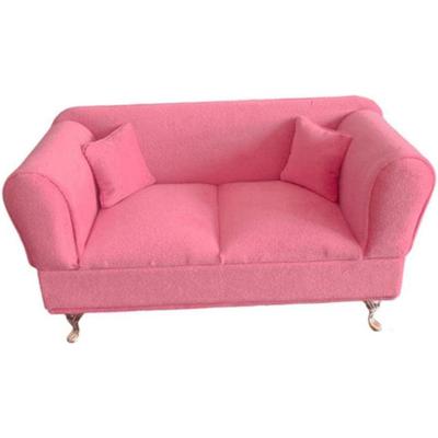 1/6 Sofa für Mädchen und Frauen, Schmuckschatulle, Aufbewahrungskoffer für Schlafzimmerdekor, Box-Organizer, 12-Zoll-Actionfiguren für Puppen, Sofa für zwei Personen