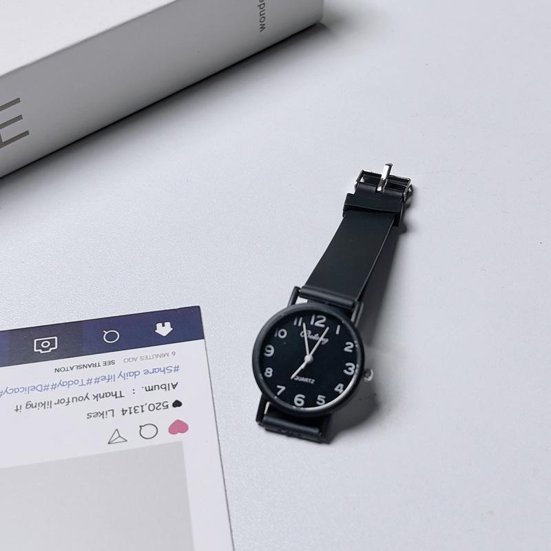 Cold Wind Niche Design Student Junior High School Orgasm Flow Quartz Watch, Simple Quartz Men And Women Couple Watch