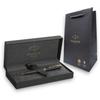 PARKER Sonnet Matte Black GT Ballpoint Medium Comes In a Gift Box with Shopping Luxury Official Product 1950876 Pen, Nib, Oil-Based Ink, Bag, Gift,