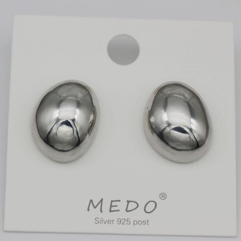 French Meillard Geometric Snail Shell Earrings: Elegant, High-End Light Luxury for Women