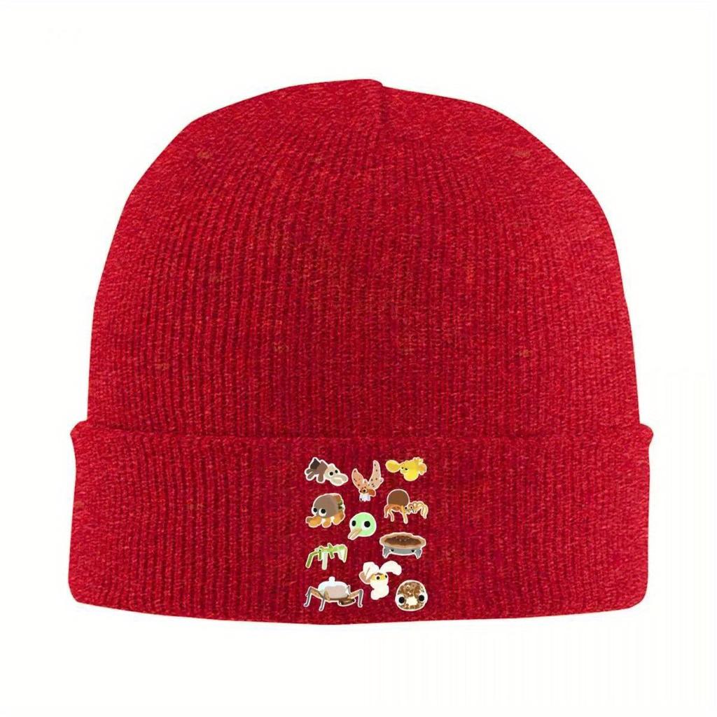 The Isle Of BIGsnax Bugsnax Pack Warm Knitted Cap Fashion Bonnet Hat Autumn Winter Outdoor Beanies Hats for Men Women Adult