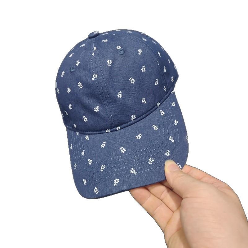 Floral Casual Versatile Baseball Cap Women's Four-season Outdoor Sports Cap Sunshade Sunscreen Hat Trend