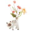 Cute Ceramic Vase Creative Living Room Hydroponics Flower Arrangement Table Cartoon Cat Decorative Ornaments