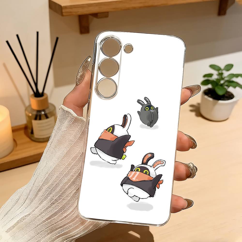 Игровой чехол для телефона Bangboo из игры Zenless Zone Zero для Samsung A10 A12 A31 A40 A70 Прозрачная крышка