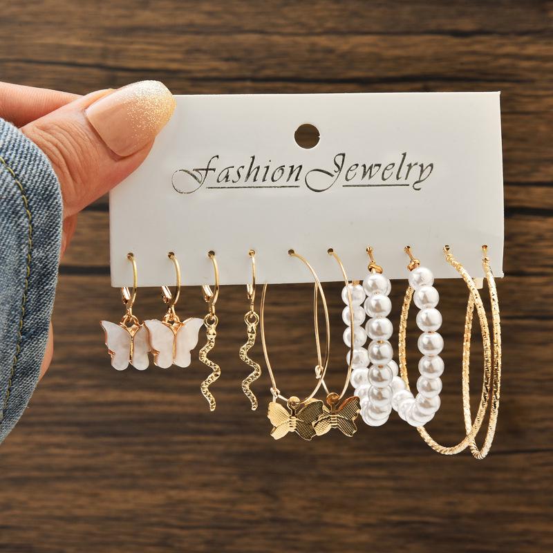 Chic Cross-Border Fashion Earrings for Women: Elegant and Versatile Ear Drops with a Bold, High-End Look