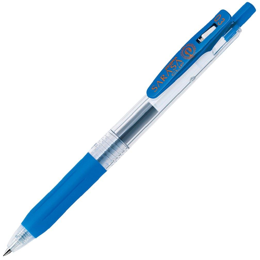

Zebra Gel Ballpoint Pen Sarasa Clip Cobalt Blue 10 pieces 0.3 B-JJH15-COBL
