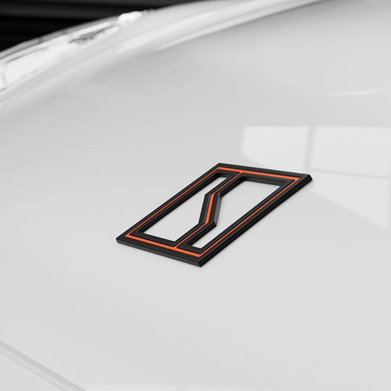 For ZEEKR 001/X/007/7X Zeekr001 Car Badge Modification Blackened Tail Logo Sporty Modified Letters