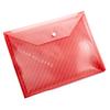 20 pcs Clear Plastic Snap Button File Folders Multi Color Exam Paper Storage Bag  Student