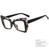 56416 Women Luxury Designer Color Stitching Eyeglasses for Ladies Anti Blue Light Blocking Glasses Frame Optical Frame