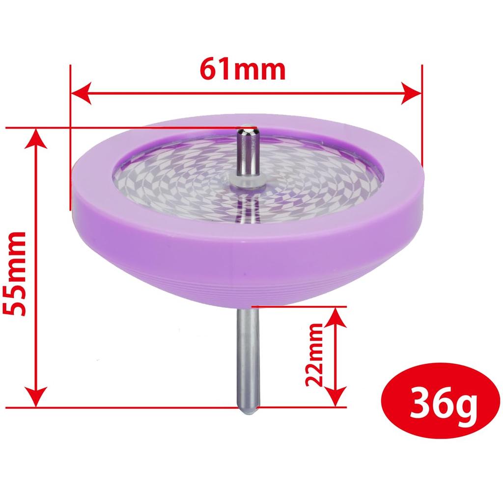 Spin Gear World Championship Certified Swallow Top with 1 String (Purple)