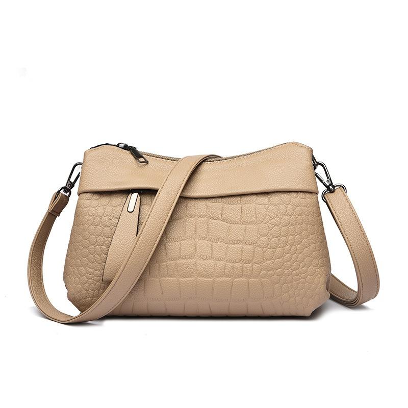 Tasche Damen neue Mode Umhängetasche neu retro schlicht lässige Schultertasche