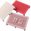 Polymer Clay Earring Fixing Rack Ultraviolet Lamp Pottery Clay Stud Bracket Manual Auxiliary Hole Position Fixing Holder Tools