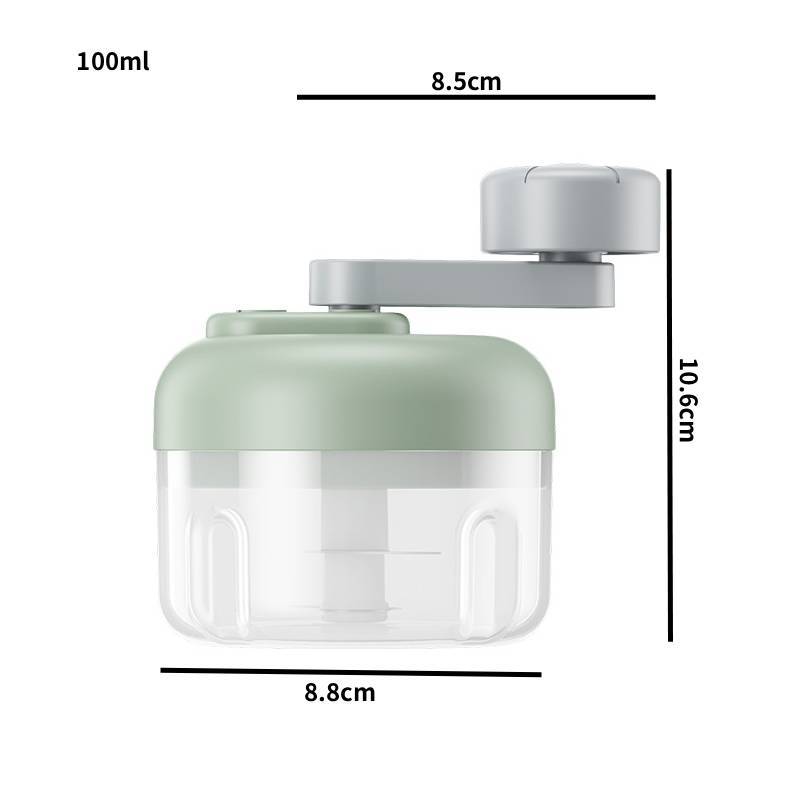Manual Garlic Press With Multi Function Design For Home Cooking And Gift Use Green 100ml