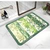 Bathroom Moisture-wicking Foot Mat Dirty Diatom Mud Mat Slip-resistant Moisture-wicking Toilet Door Mat Carpet Toilet Door
