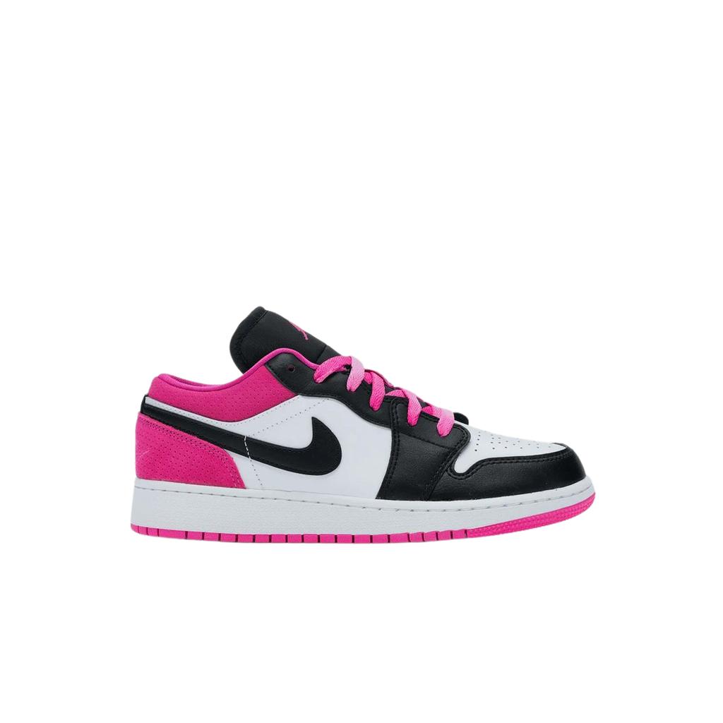 (gs) Jordan 1 Low Se Black Active Fuchsia