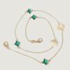 Retro Gothic Sunglasses Mask Lanyard Fashion Color Four-leaf Clover Non-slip Reading Glasses Chain New Jewelry for